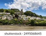 Noss Mayo from Newton Ferrers in Devon, England, UK