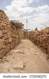 Nostalgic Village Road And Stones In Eastern Turkey, Upper Mesopotamia, Turkey