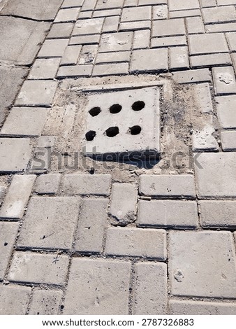 Not everything has to be perfect. Broken pavers, missing pieces, wet sand. Even the sidewalk has bad days. Beauty in the broken, stories in the cracks.