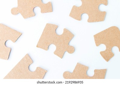 Not Fitting Puzzle Pieces Disassembled, Uncertainty Concept