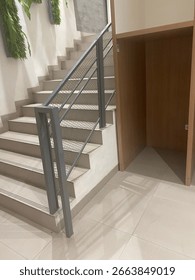Not only does it function as a safety feature, stair railings are also a decorative element that can beautify the room as a whole.