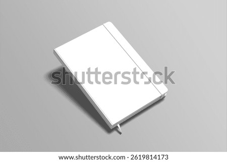 Note Book Blank Mock Up