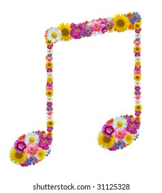 note of flowers