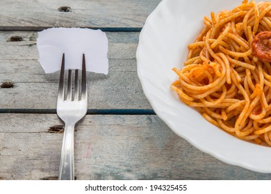 with note fork