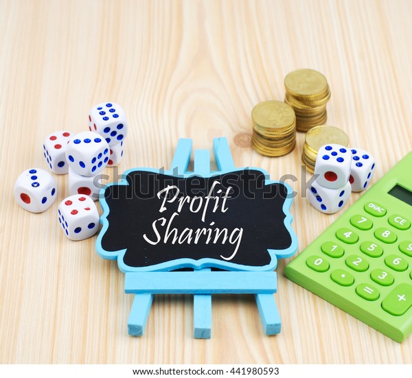 Note\
written:profit sharing,financial\
concept