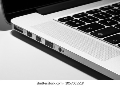 Notebook computer detail