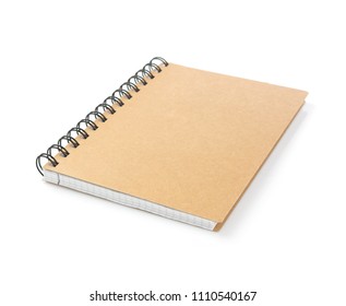 Notebook Isolated At White Background
