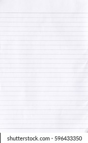 Notebook Lined Paper Background