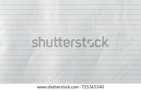 Notebook Lined Paper Background Or Texture 