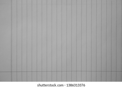 Notebook Lined Paper Backgroundwhite Letter Texture Stock Photo