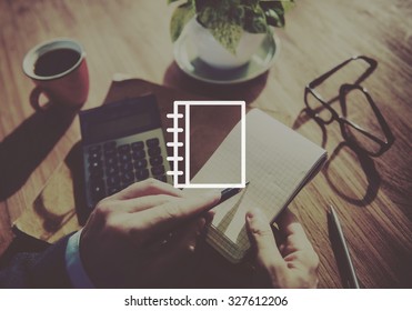 Notebook Note Data Information Concept