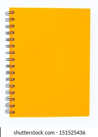 Notebook On White Background