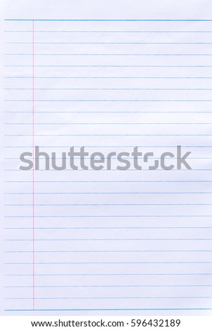 Notebook Paper Background