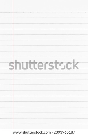 Notebook paper background. Blank pages of a notebook