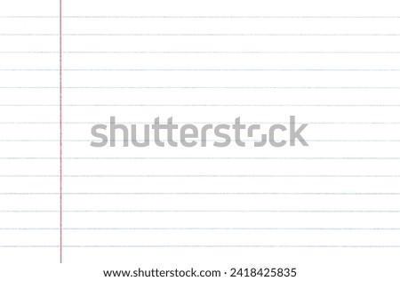 Notebook paper background. Blank pages of a notebook