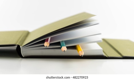 Notebook with Pencil