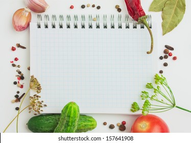 Notebook Recipes Shopping List Kitchen 260nw 157641908 