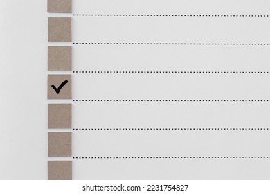 Notebook selected by check box - Shutterstock ID 2231754827