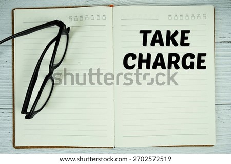 Notepad with message 
