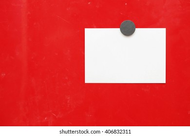 Notepad red background