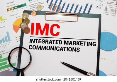 Notepad with sign integrated marketing communications IMC.