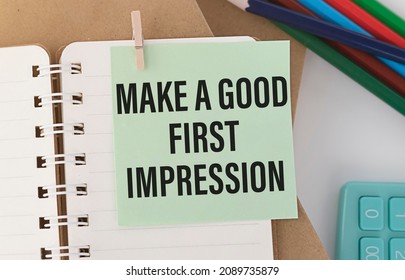 a simple way to make a good first impression a simple way to make a good first impression