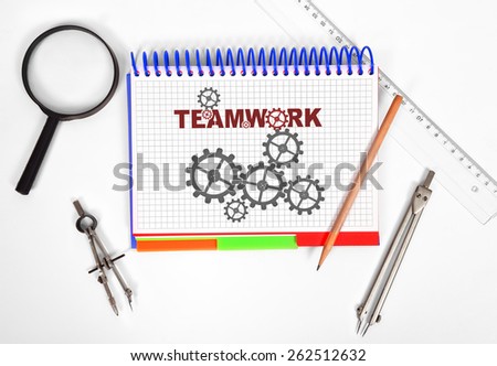 notepad with timework on the desktop engineer