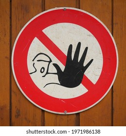 no-touch symbol or sign,picture from kemejing