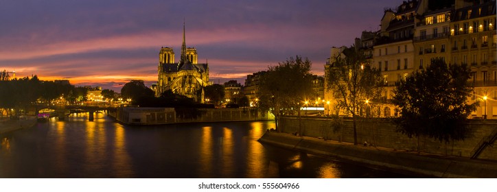 Paris Skyline Night Images Stock Photos Vectors Shutterstock