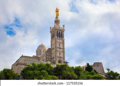 Notre Dame de la Garde in Marseille, France.