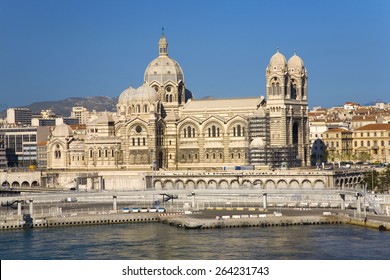Notre Dame de la Garde, Marseille, Provence, France on the Mediterranean Sea