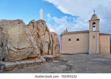 Notre Dame de la Serra near Calvi, Corsica, France 