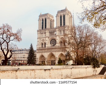Notre Dame de Paris Cathedral, Paris, France.