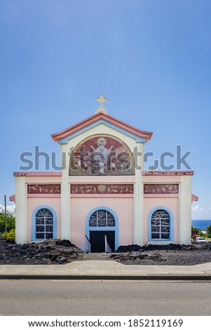 Notre Dame des Laves, a catholic church on Réunion island