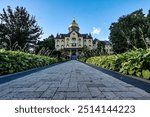 Notre Dame Main Building on a Late Summer Day