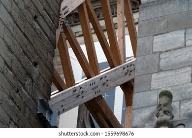 Notre Dame Paris Under Restoration Detail