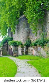 Nottingham Castle Wall