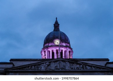 Nottingham Council House at night