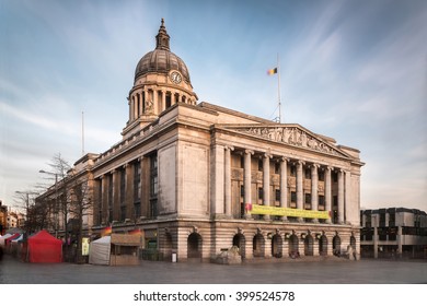 Nottingham Council House Side Shot In Evening (Long Exposure) 