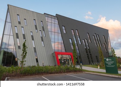 Nottingham, England - May 30, 2019: University Of Nottingham Jubilee Campus. Institute For Advanced Manufacturing Nottingham.