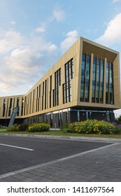 Nottingham, England - May 30, 2019: University Of Nottingham Jubilee Campus. Institute For Advanced Manufacturing Nottingham.