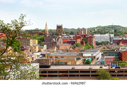 Nottingham Sky Line England Uk