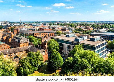 Nottingham Skyline. England, UK.