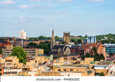 Nottingham Skyline. England, UK.