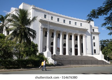 NOV 13, 2016 Museum Of The Filipino People Facade In Rizal Park, Manila, Philippines