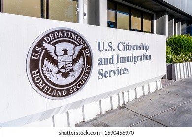 Nov 24, 2019 Santa Clara / CA / USA - U.S. Citizenship and Immigration Services (USCIS) office located in Silicon Valley; USCIS is an agency of the U.S. Department of Homeland Security (DHS)
