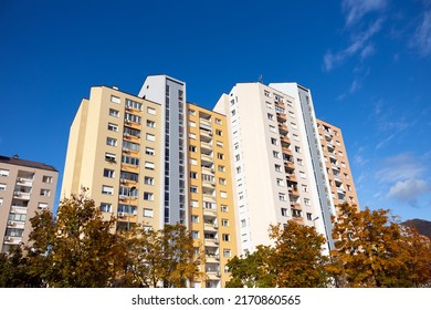 Nova Gorica Skyline Over Blue Sky