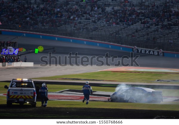 November 03, 2019 - Ft. Worth, Texas, USA: Ricky\
Stenhouse Jr, (17) races for the AAA Texas 500 at Texas Motor\
Speedway in Ft. Worth,\
Texas.