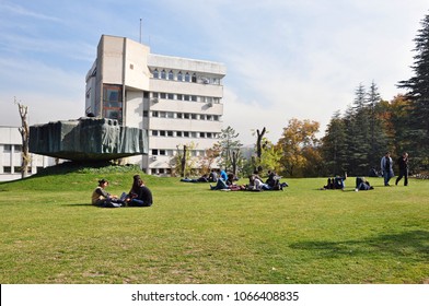 November 12 2016, Middle East Technical University Campus Life In Ankara, Turkey