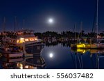 The November 14, 2016 super moon over the marina in Coronado, California.